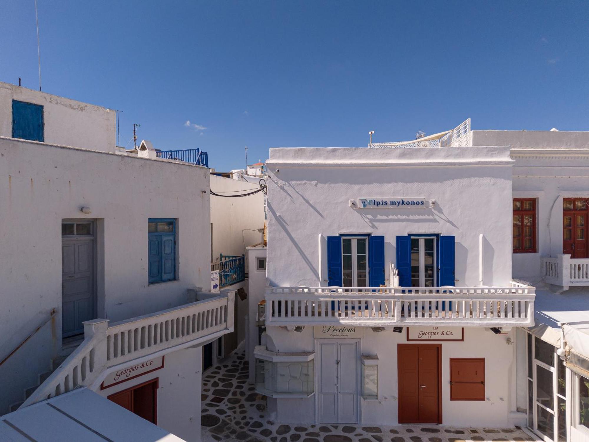 Elpis Mykonos Apartments - Mykonos Town Delos Port Ngoại thất bức ảnh