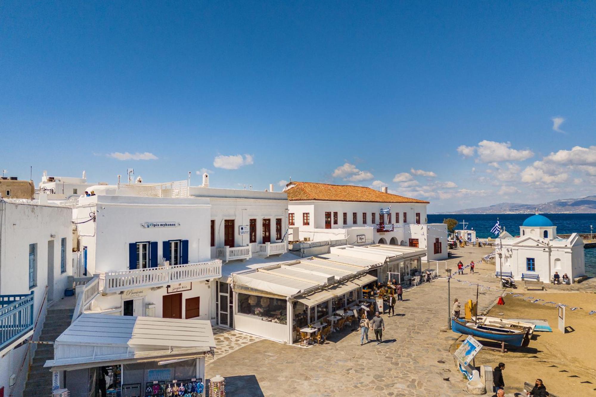 Elpis Mykonos Apartments - Mykonos Town Delos Port Ngoại thất bức ảnh